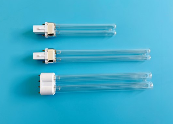 Gallium doped UV curing lamp